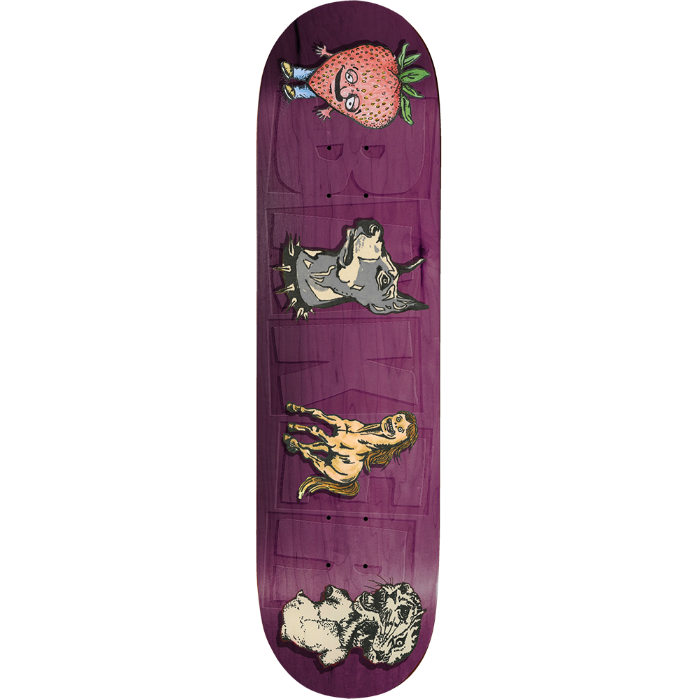 Baker Rowan Zorilla Dimensions Deck - 8.125