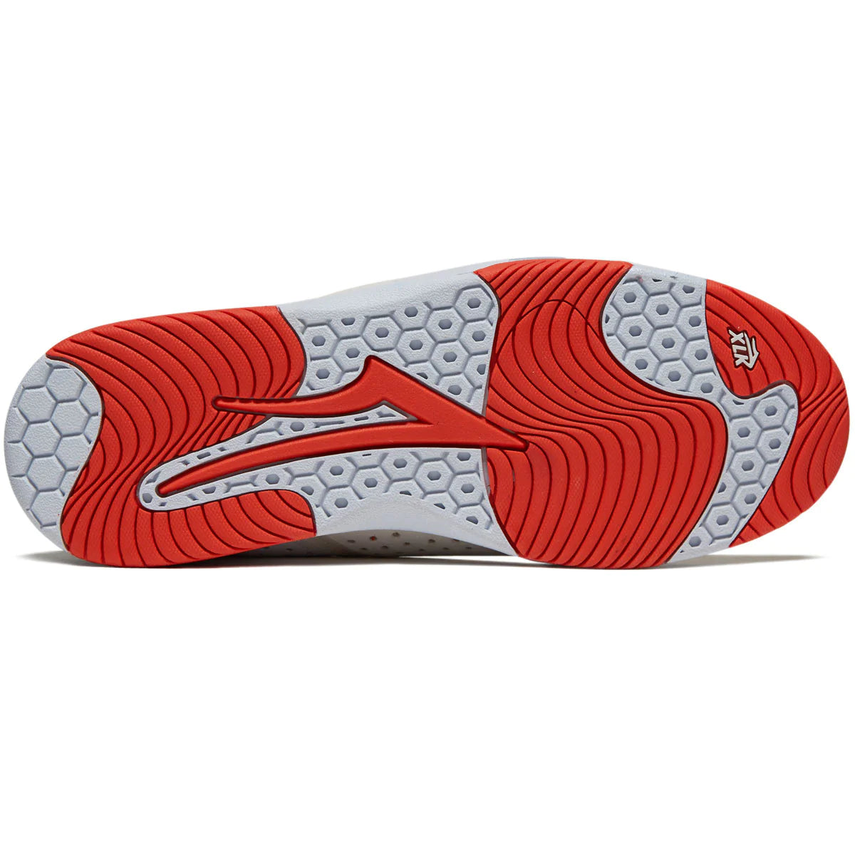 Lakai MOD White/Flame Suede Shoes