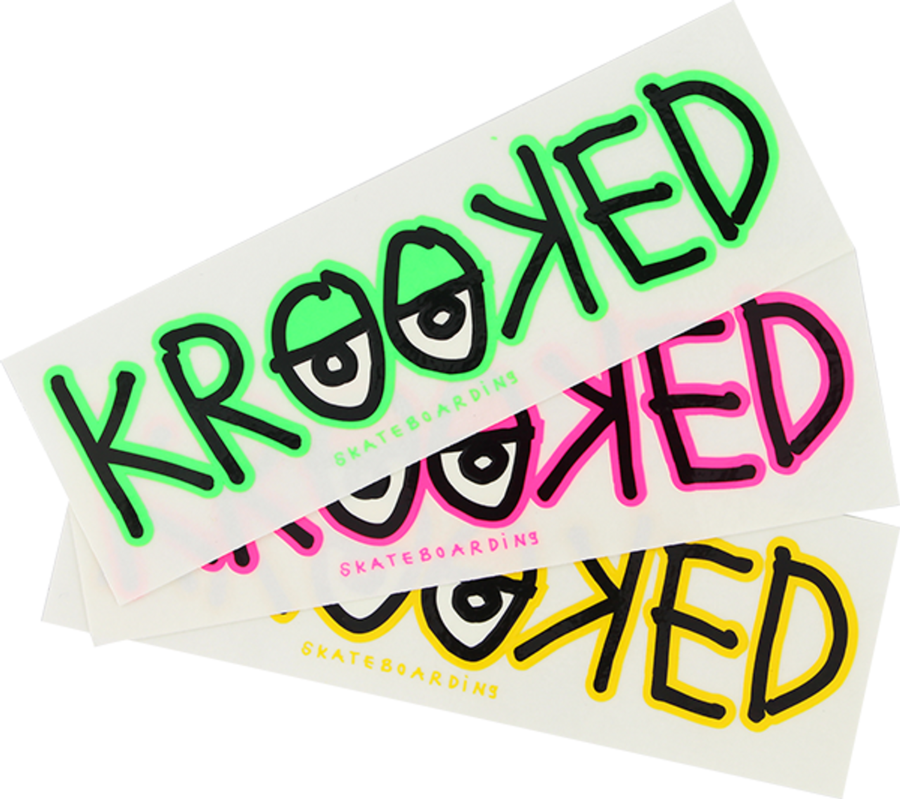 Krooked Eyes MD Sticker