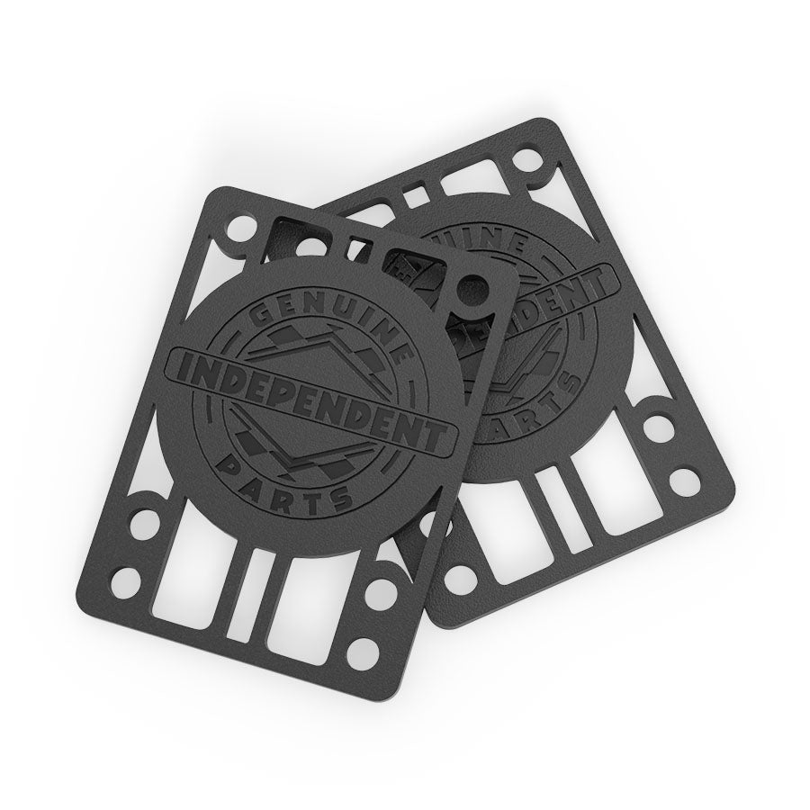 Genuine Parts Risers 1/8" in Black