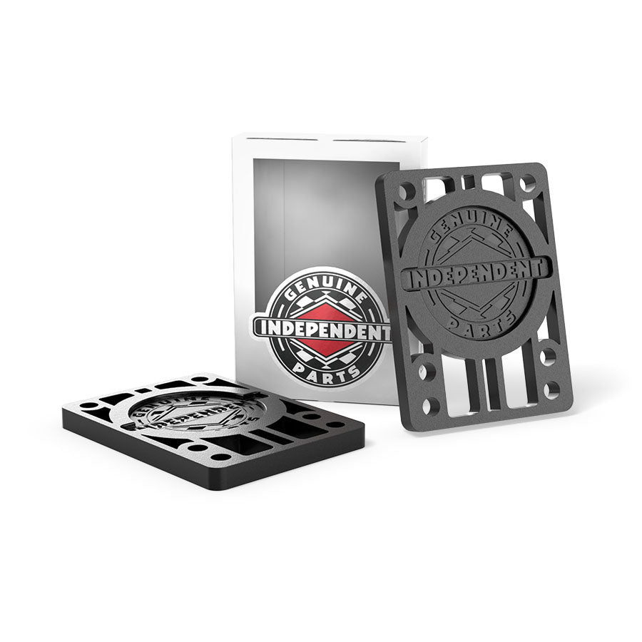 Genuine Parts Risers 1/4" in Black
