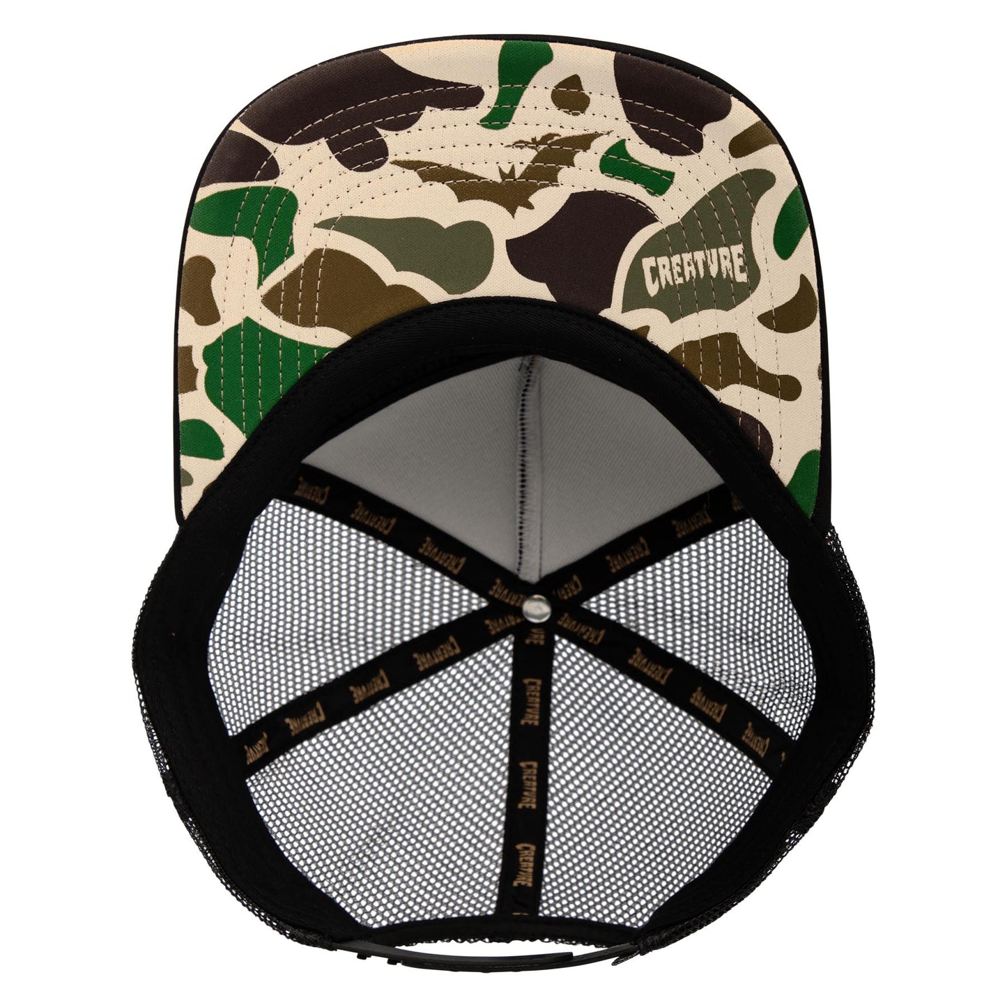 Scribe Mesh Trucker Unstructured Hat Camo