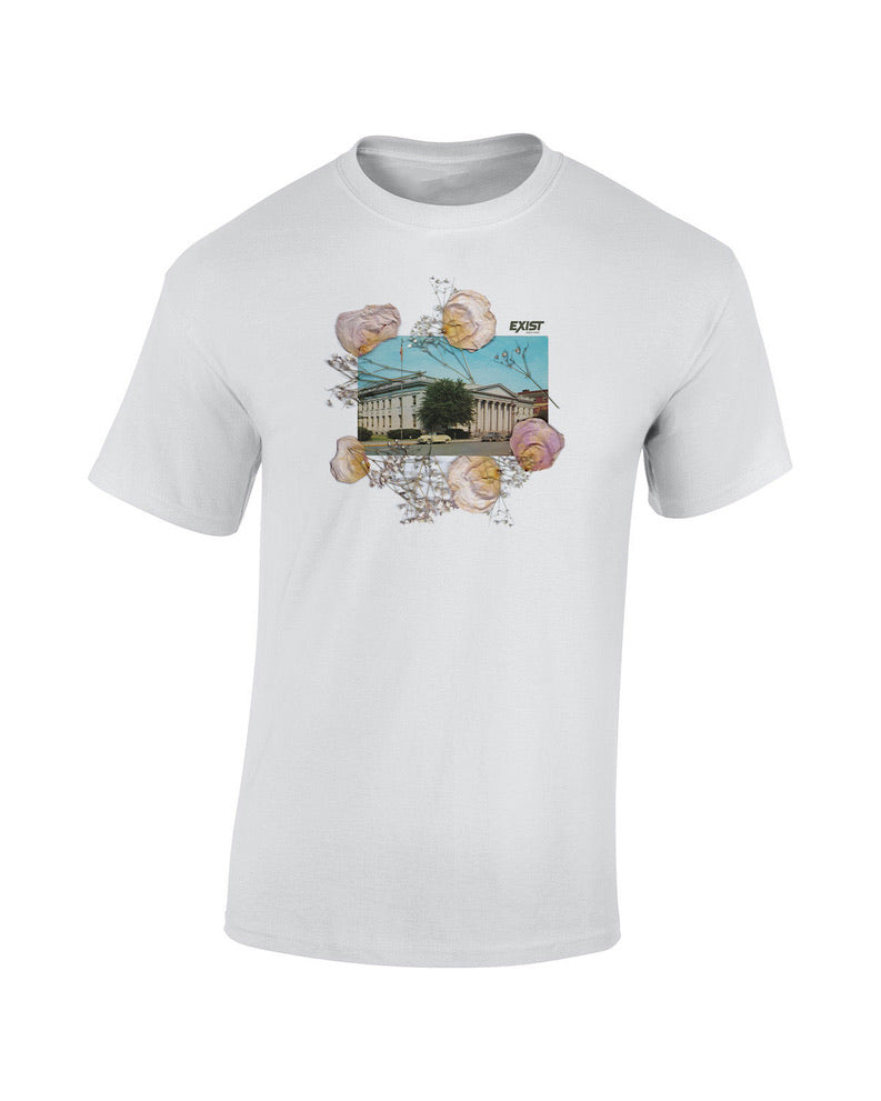 Exist Post Office Tribute Tee-White