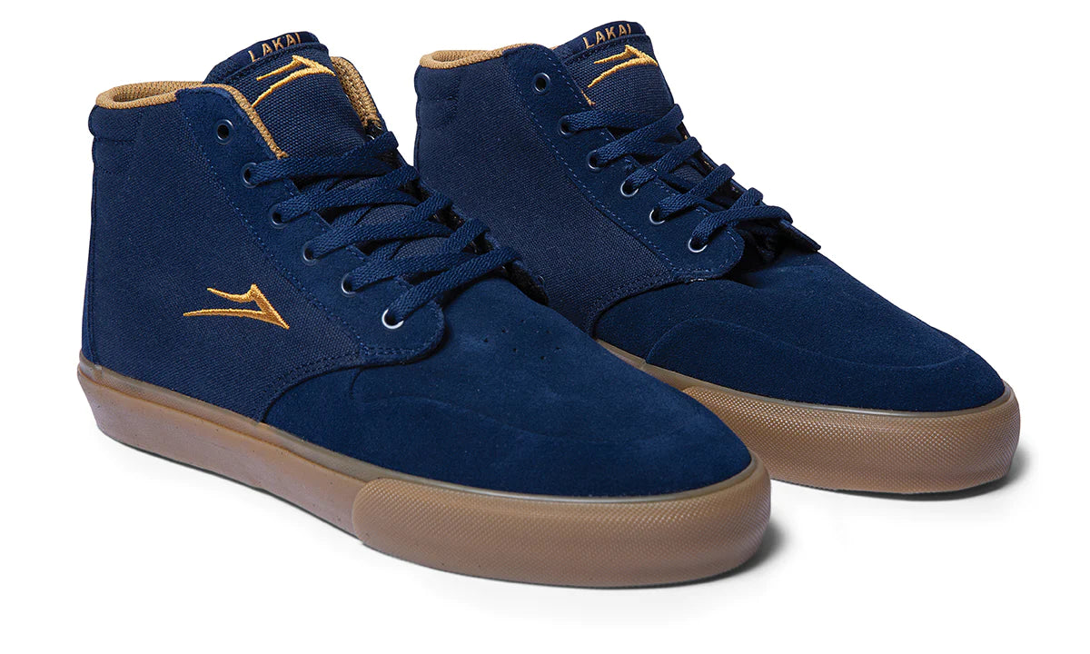 Lakai Riley 3 High Navy/Gum Suede