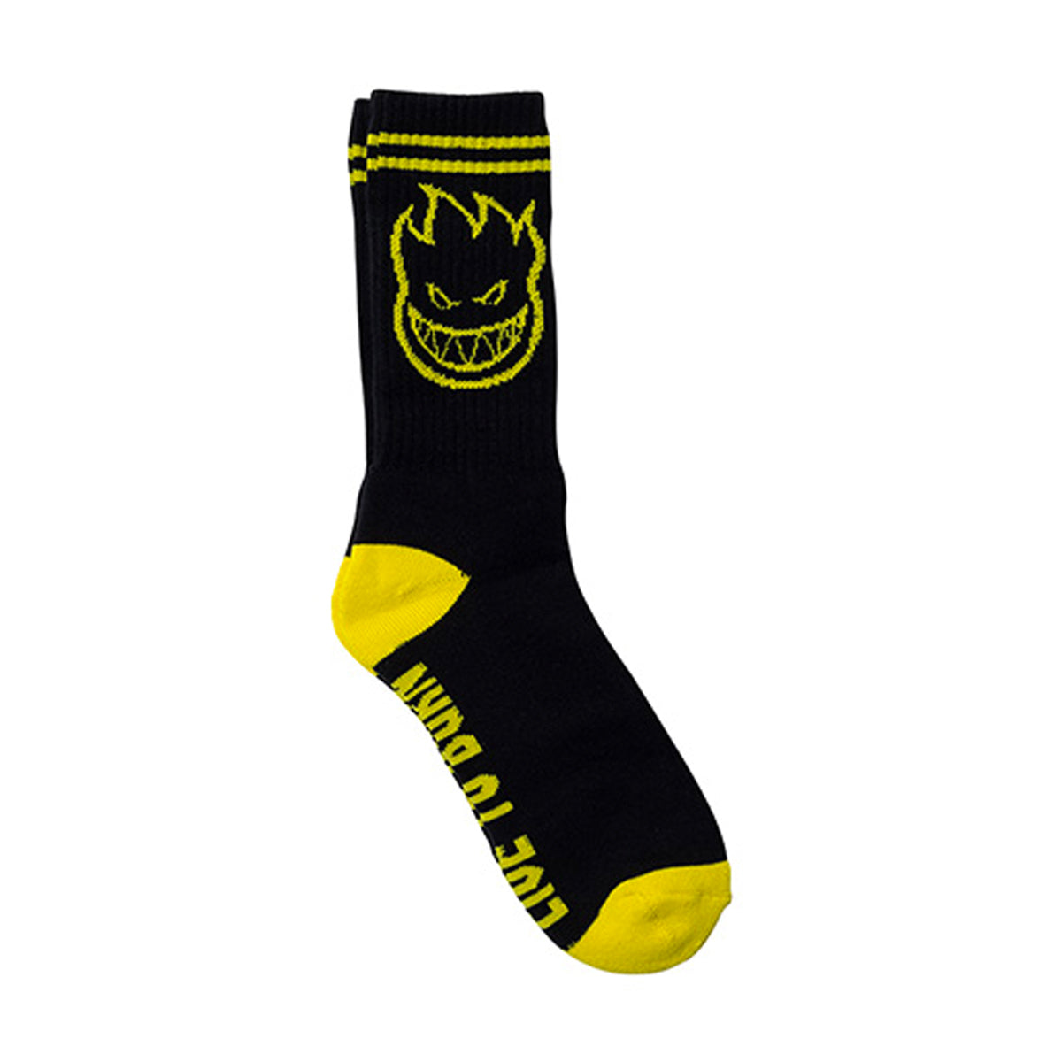Spitfire Bighead Socks Black/Yellow