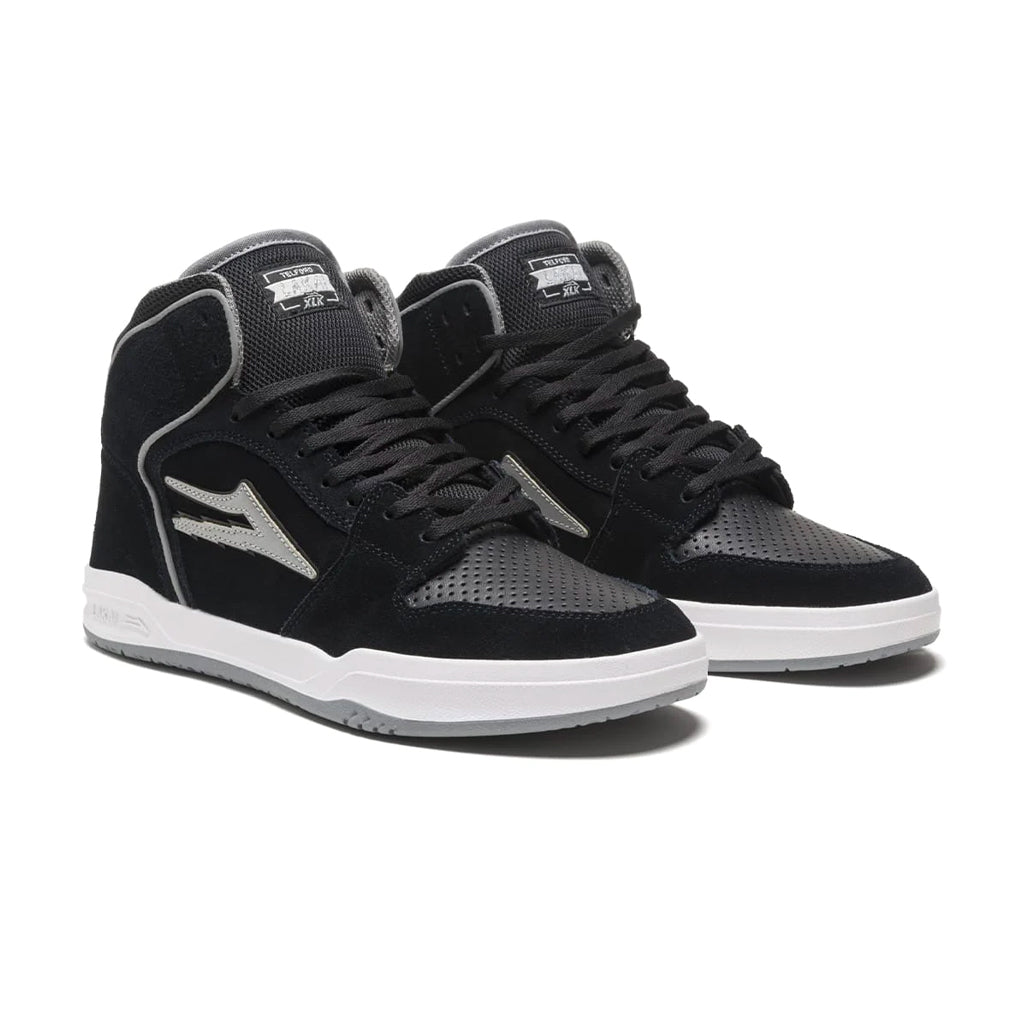 Lakai Telford Black/Reflec Suede