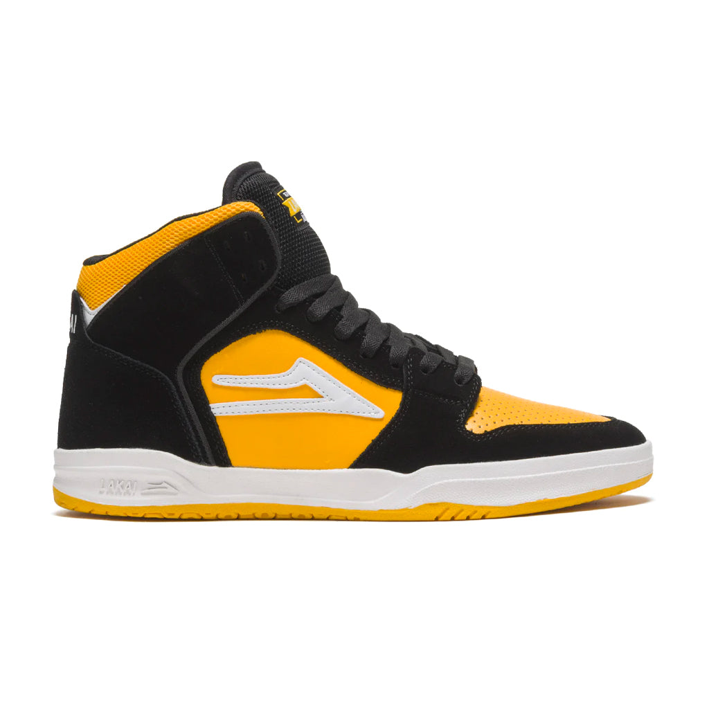 Lakai Telford Black/Yellow Suede