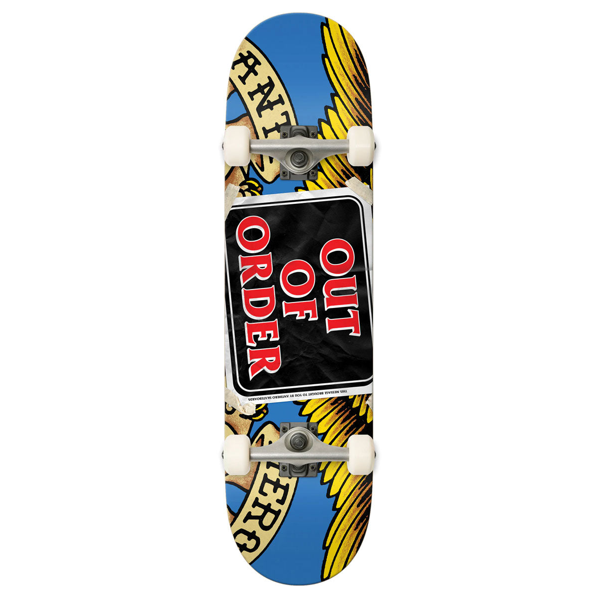 Antihero Out of Order Complete Skateboard - 8.25