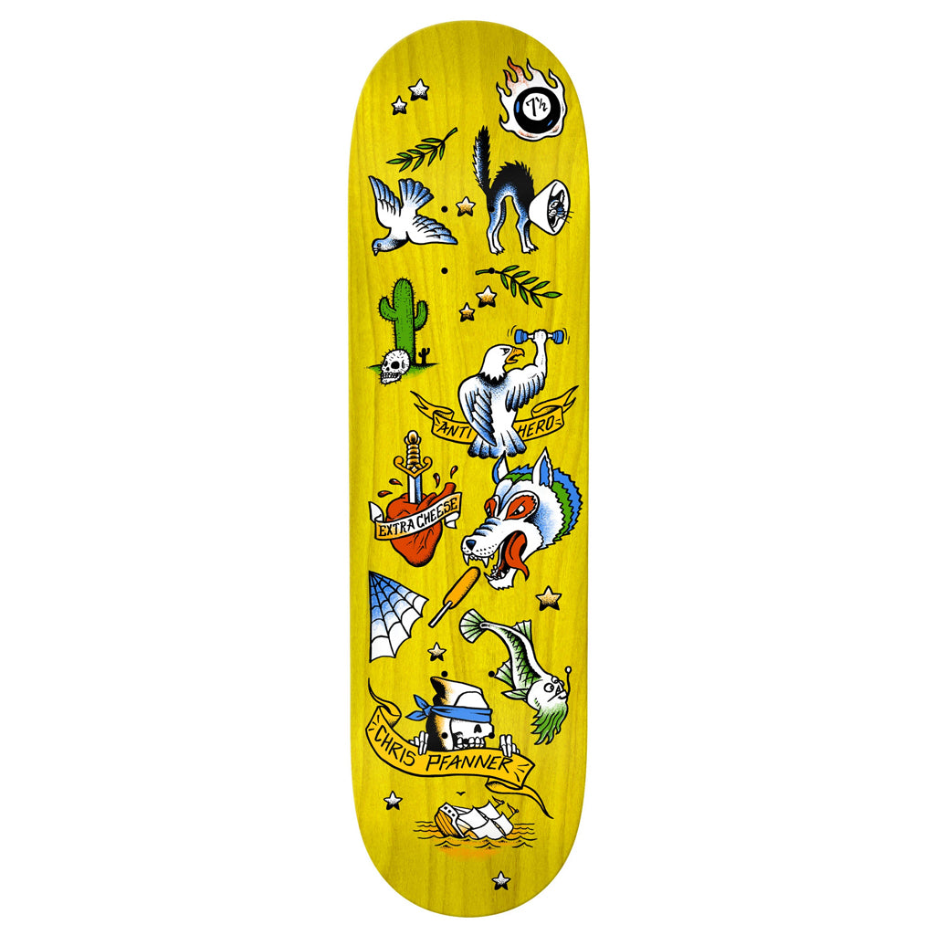 Anti-Hero Pfanner No Regrets Deck 8.25