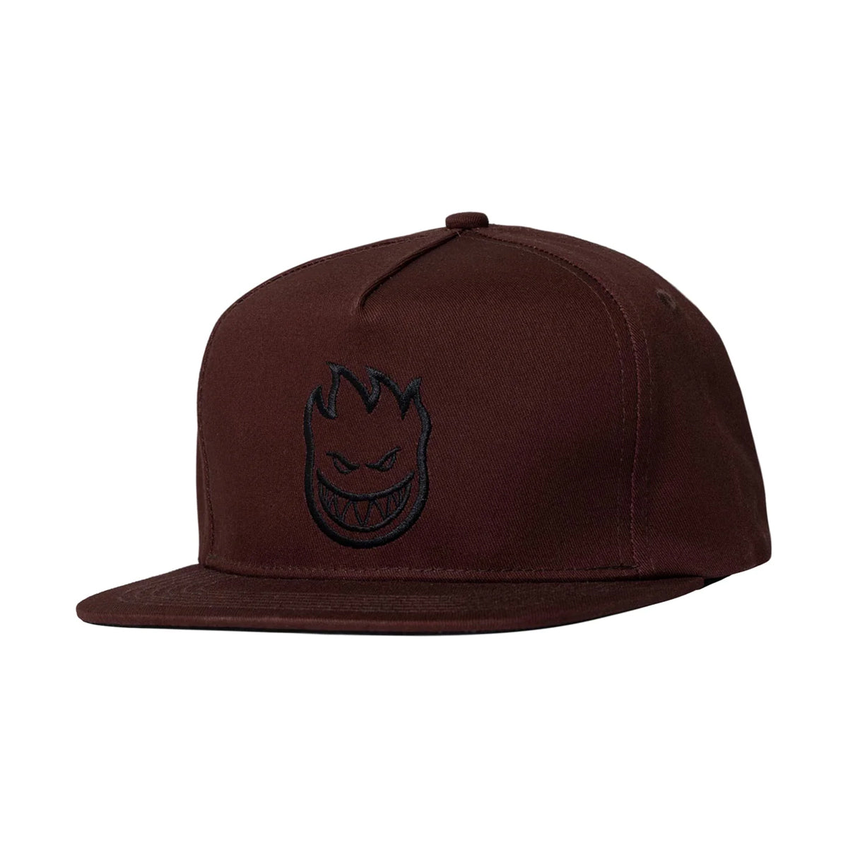 Spitfire Bighead Snapback Hat Dark Red/Black