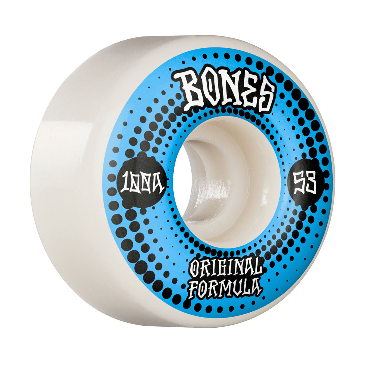 Bones 100S Wide OG Originals V4 White - 100A - 53mm