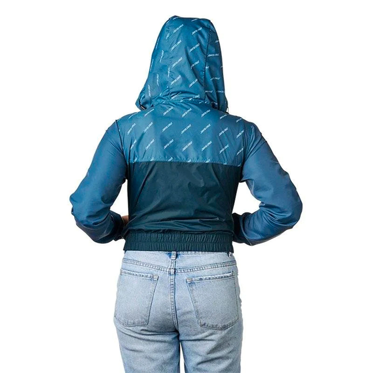 Santa Cruz Women's Strip Storm Blocked Hooded Windbreaker