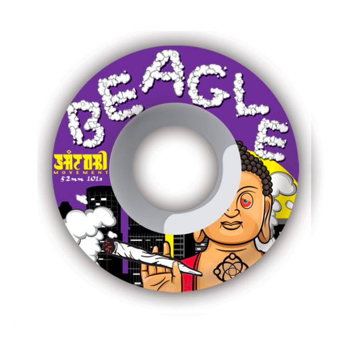 Satori Beagle Smoking Buddha-52mm