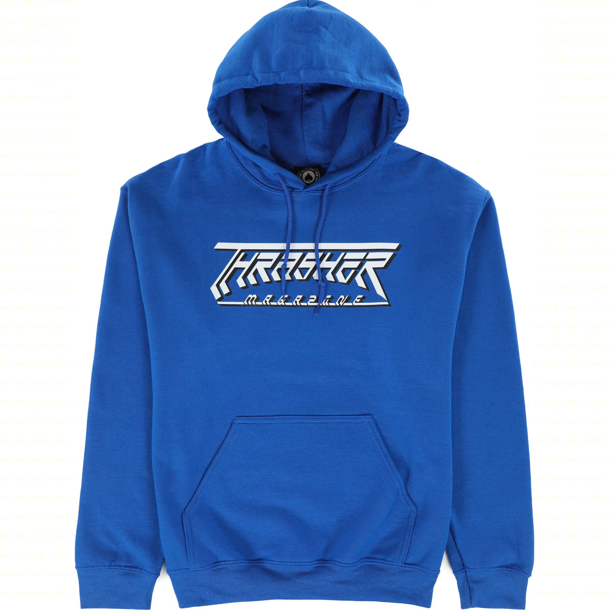Thrasher Future Logo Hoodie-Blue
