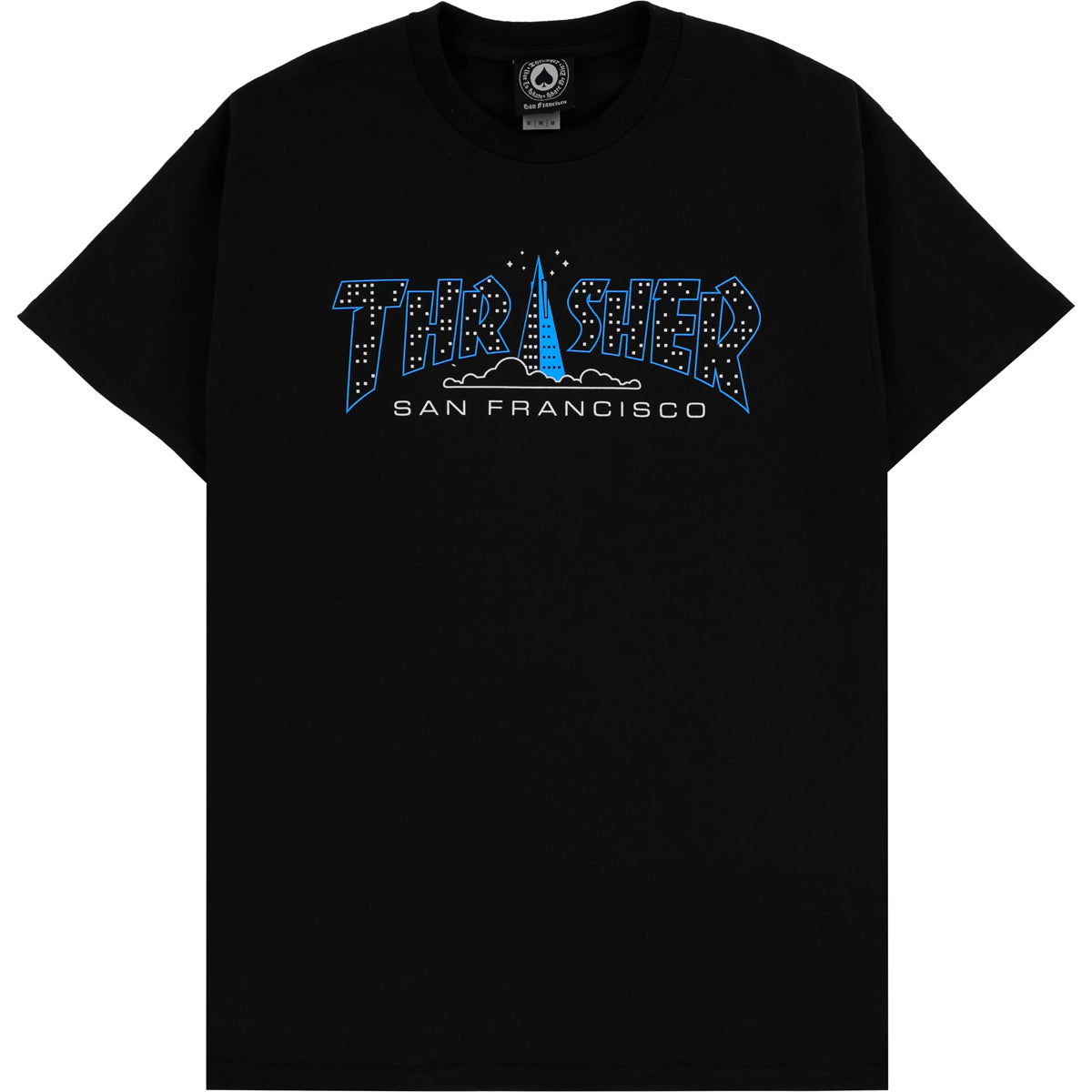 Thrasher Pyramid T-Shirt-Black
