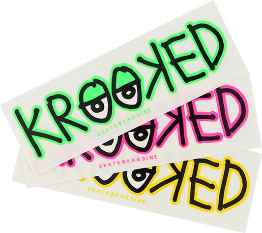 Krooked Eyes MD Sticker
