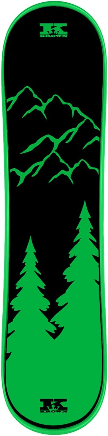 KROWN MOUNTAINSCAPE GREEN SNOWSKATE 9.00 X 35.00