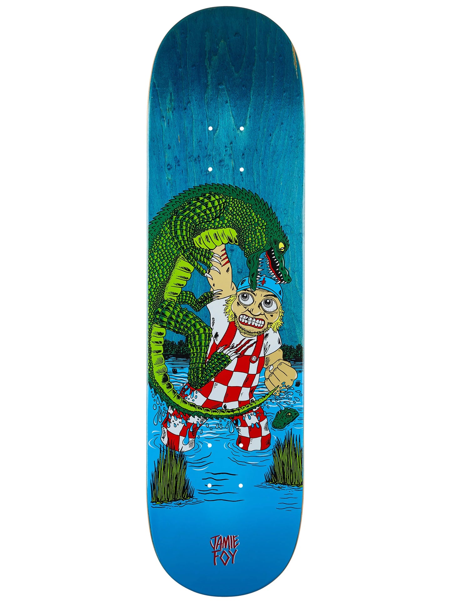 Deathwish Foy Gator Attack Deck - 8.25