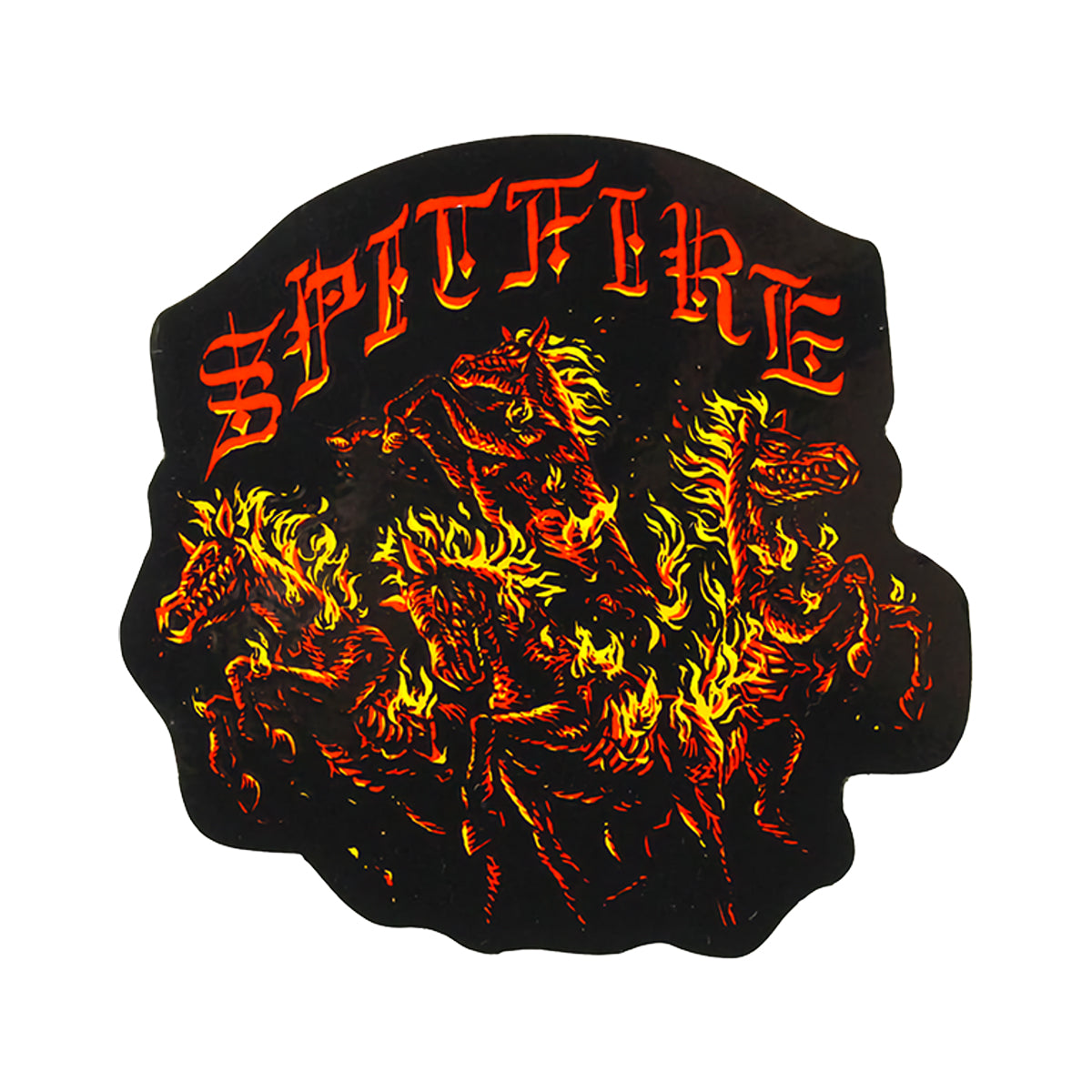 Spitfire Apocalypse 4.75" Sticker
