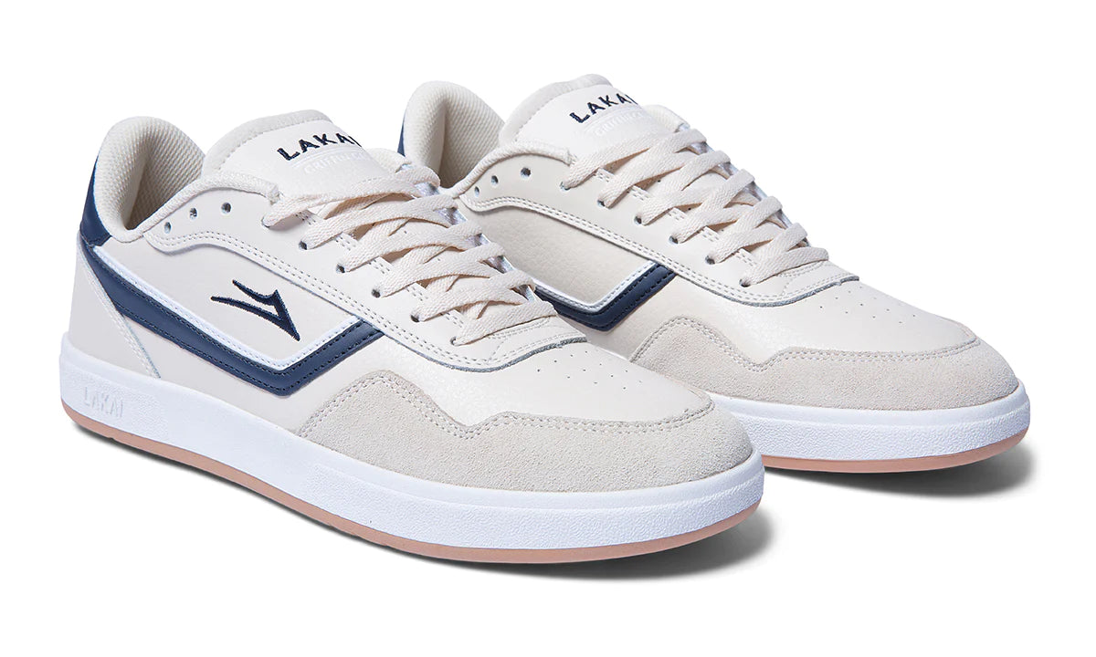 Lakai Terrace - Cream/Navy Suede Griffin Gass