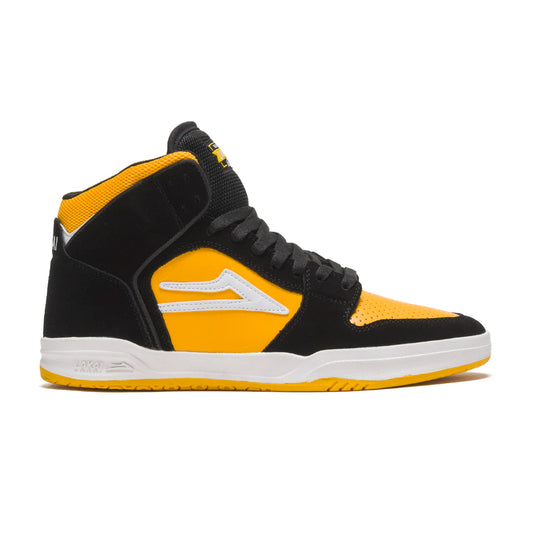 Lakai Telford Black/Yellow Suede