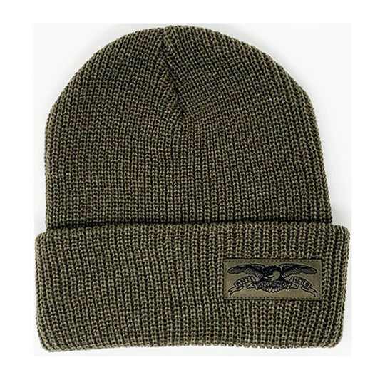 Antihero Stock Eagle Cuff Beanie - Olive