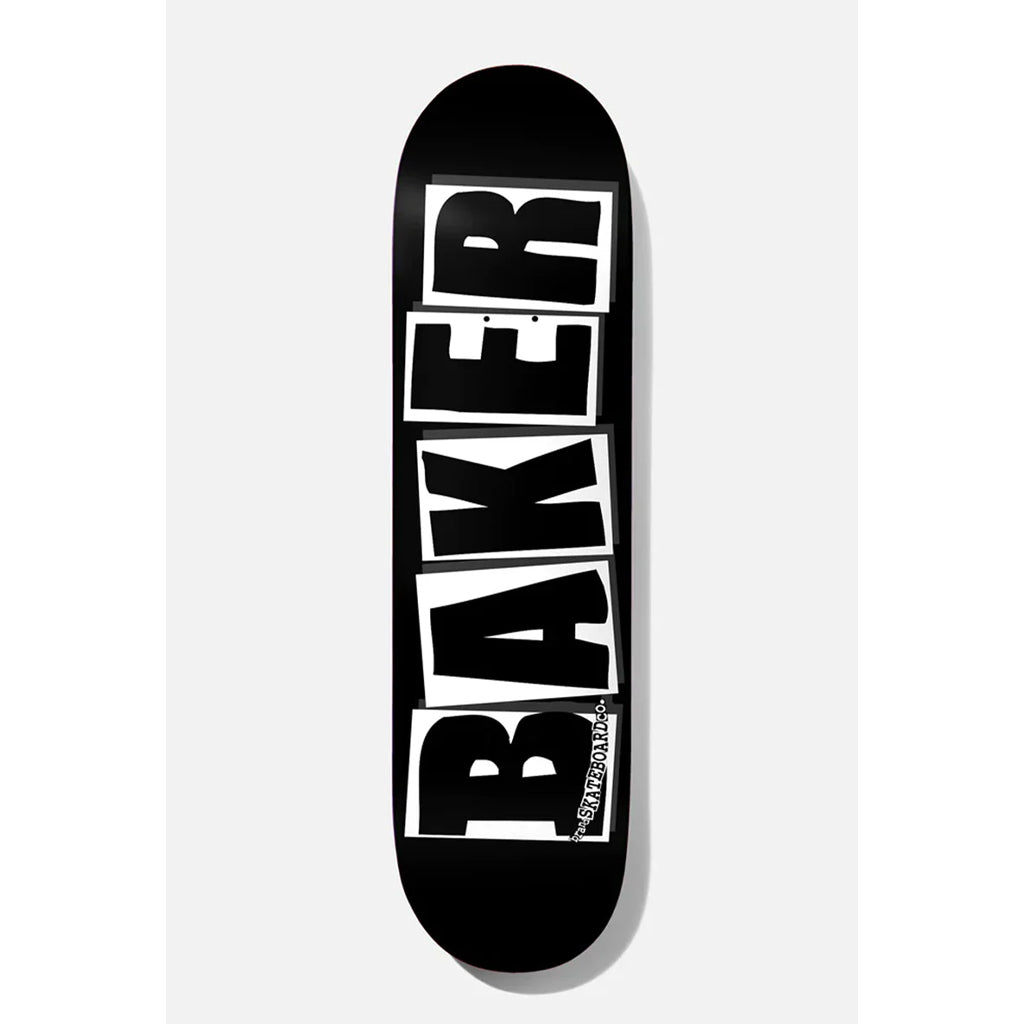 Baker Team Logo Black/White Deck - 8.125