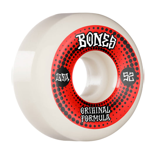 Bones OG 100S  V5 Sidecut - White 100A - 52mm