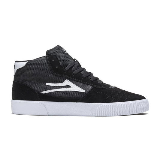 Lakai Cambridge Mid Black/White Suede