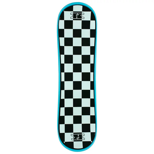 Krown Checker Cyan Blue Snowskate