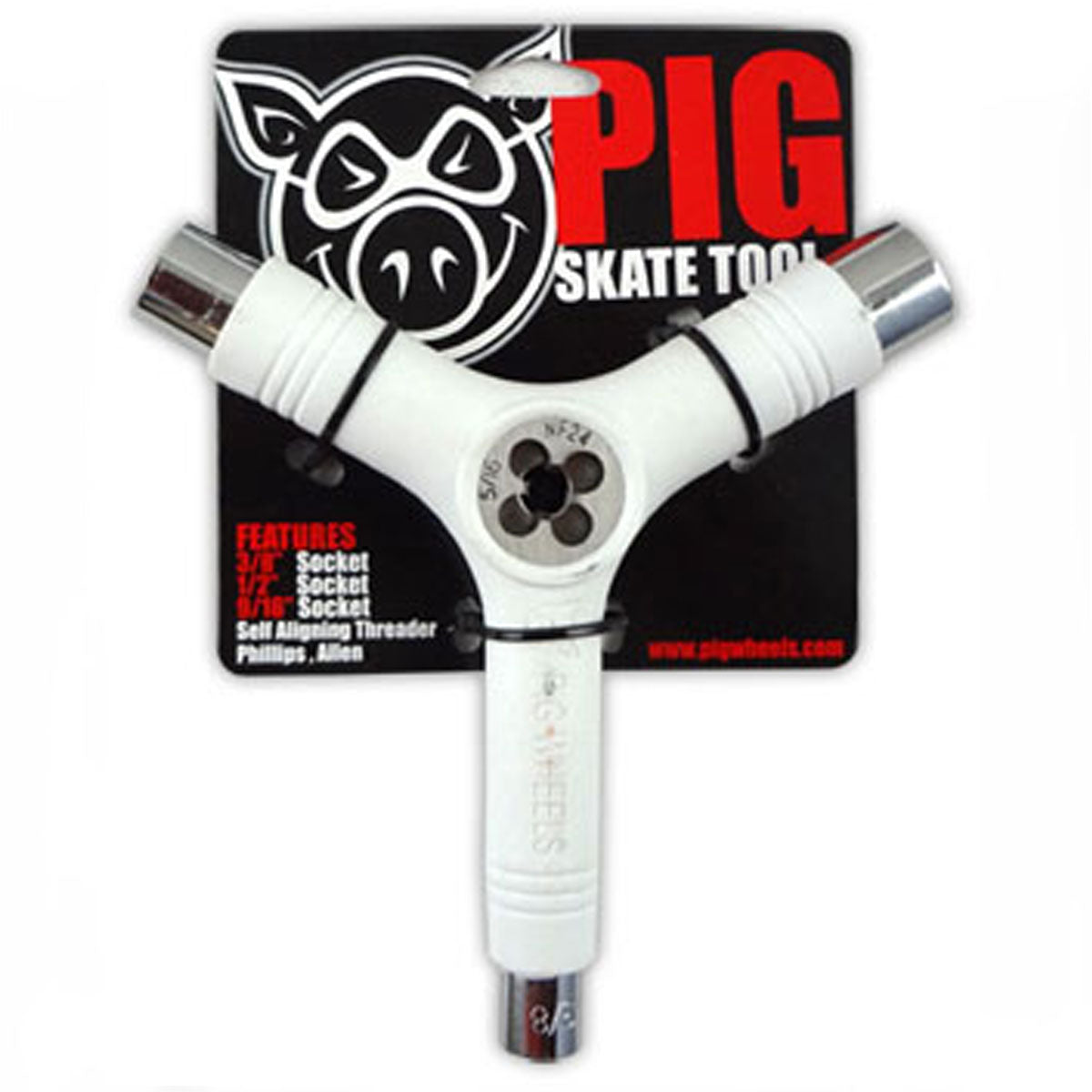 Pig Tri-Socket Threader Skate Tool