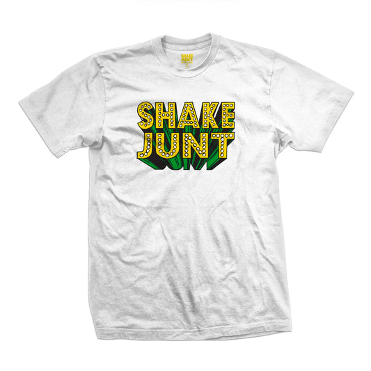 Shake Junt Blockbuster T-Shirt-White