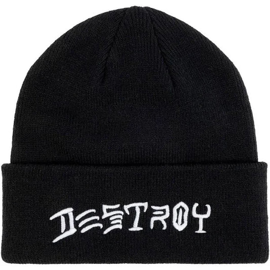 Thrasher Destroy Embroidered Beanie