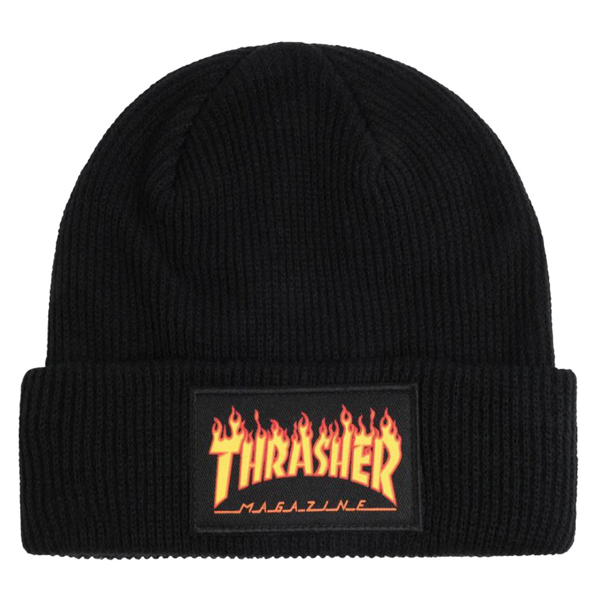 Thrasher Flame Patch Beanie