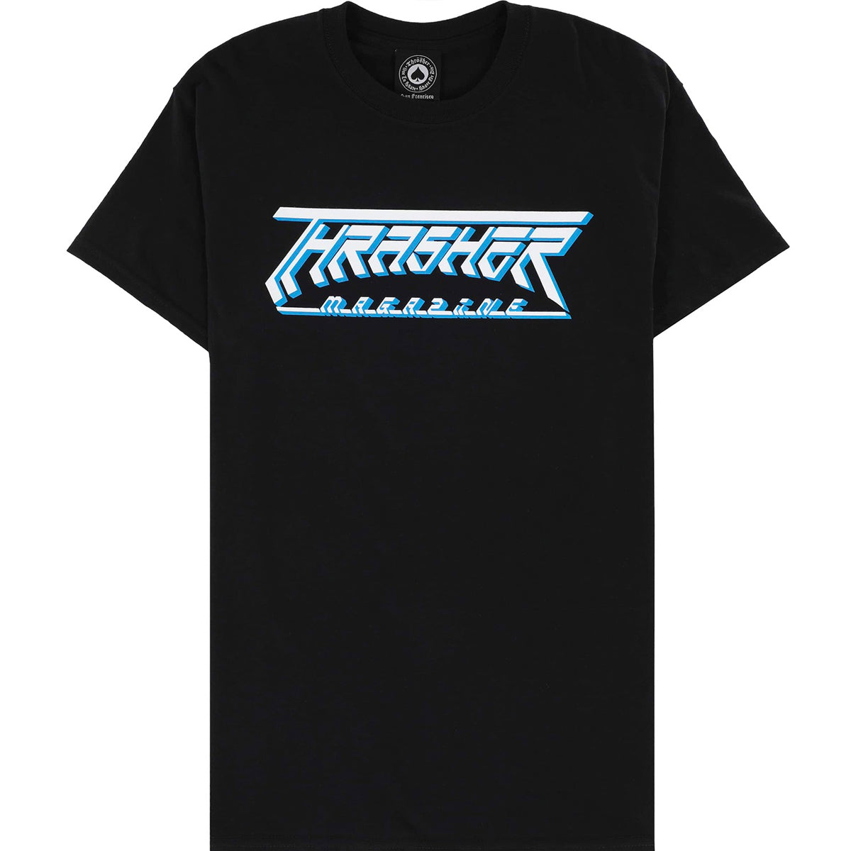 Thrasher Future Logo T-Shirt-Black